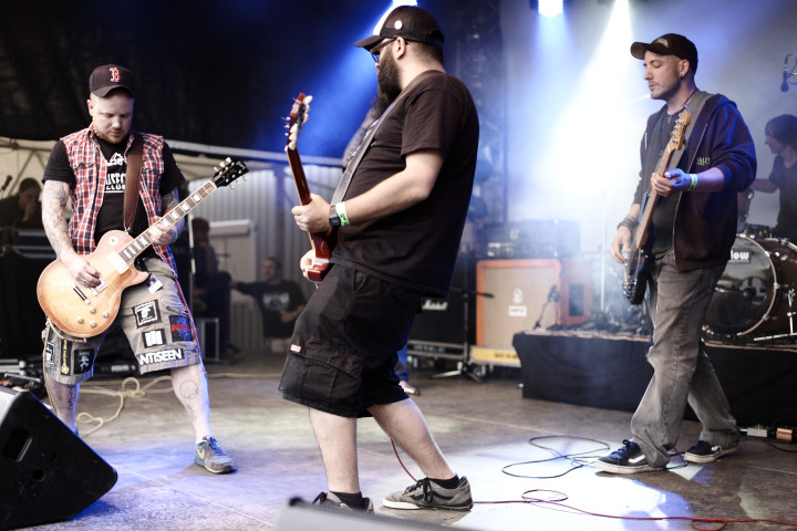 Heavy Blues Rock Band Bushfire auf dem Freak Valley Festival 2013