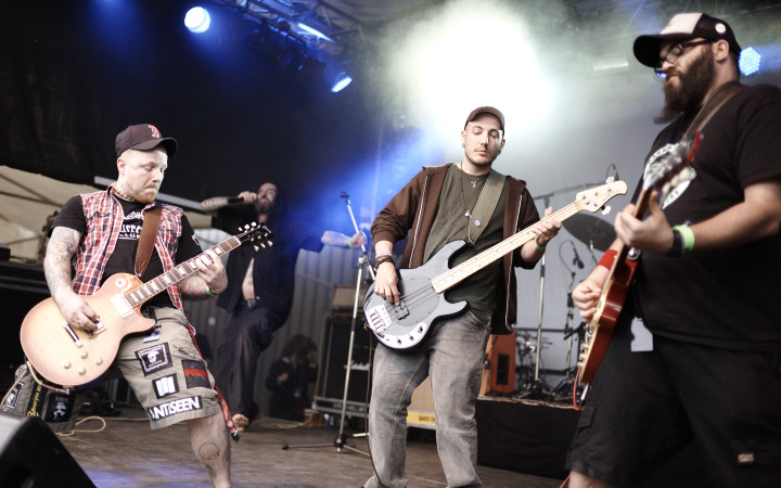 Heavy Blues Rock Band Bushfire, Freak Valley Festival 2013