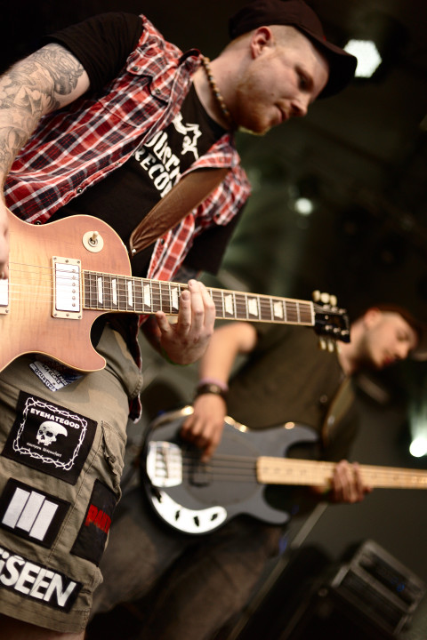 Bushfire Gitarrist und Bassist, Freak Valley Festival 2013