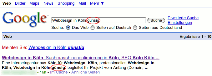 Webdesign Köln günstig